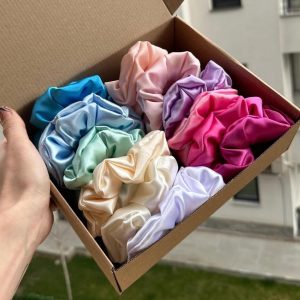 Satin Scrunchies Pack